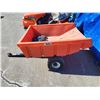 Image 9 : Kubota T1460 2WD lawn tractor, Snow Blower and Dump Wagon Attachment. Kawasaki FC420V engine, 0.4 L,