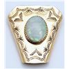 Image 1 : 14K W DANET DALE BOLO PENDANT WITH OPAL