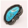 Image 1 : SOUTHWESTERN STERLING RING WITH LARGE