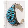 Image 6 : LARGE! "ZI" SOUTHWESTERN STERLING CUFF LOADED