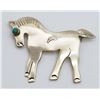 Image 1 : STERLING HORSE BROOCH WITH SLEEPING BEAUTY