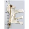 Image 2 : STERLING HORSE BROOCH WITH SLEEPING BEAUTY