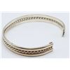 Image 2 : TH-42 MEXICO STERLING CUFF WITH BRAIDED DESIGN