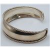Image 2 : MEXICO STERLING CUFFWITH BRAIDED DESIGN ON