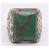 Image 1 : BELL STERLING RING WITH TURQUOISE CENTER STONE
