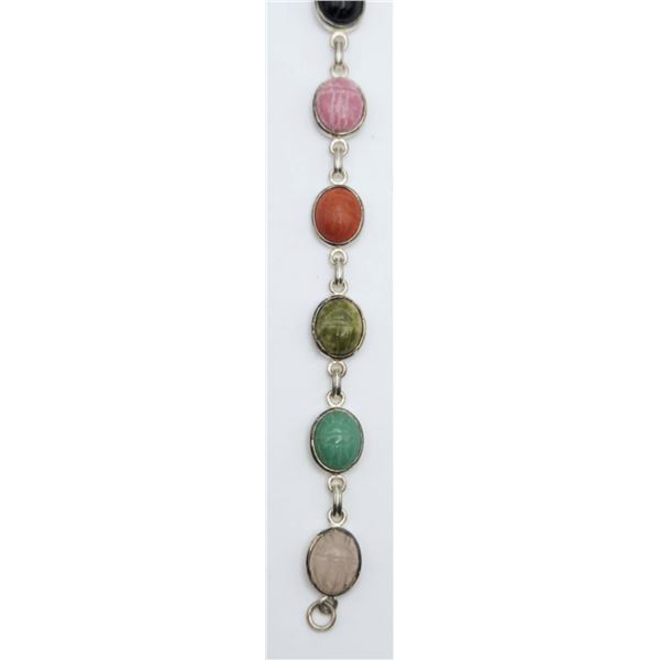 IBB KOREA SCARAB BEETLE PANEL BRACELET
