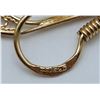 Image 3 : 2-MODERN STERLING PAIR OF GOLD TONED PIERCED