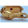Image 4 : 2-MODERN STERLING PAIR OF GOLD TONED PIERCED