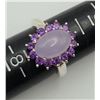 Image 10 : 4-STERLING FASHION BLING RINGS -SAPPHIRE &