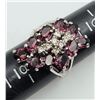 Image 11 : 4-STERLING FASHION BLING RINGS -SAPPHIRE &