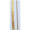 Image 1 : 2-STERLING GOLD TONED FASJION BRACELETS: