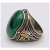Image 2 : "BS" STERLING MEN'S MULTI TONED MALACHITE