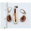 Image 2 : SET! STERLING BALTIC AMBER PENDANT WITH