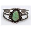 Image 1 : SOUTHWESTERN SPLIT SHANK CUFF WITH TURQUOISE