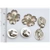 Image 2 : 3-PAIRS OF VTG PIERCED/CLIP ON EARRINGS