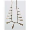 Image 1 : LIQUID STERLING NECKLACE WITH TEARDROP CHARMS