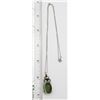 Image 2 : STERLING PENDANT WITH MOHAVE GREEN COPPER