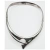 Image 1 : MEXICO STERLING HINGED COLLAR CHOKER