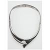 Image 2 : MEXICO STERLING HINGED COLLAR CHOKER