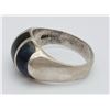 Image 2 : MEXICO STERLING RING WITH STONE INLAY DESIGN