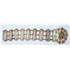 Image 2 : VINTAGE STERLING FLOWER PANEL BRACELET