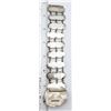 Image 3 : VINTAGE STERLING FLOWER PANEL BRACELET