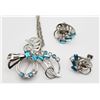 Image 1 : SET! VINTAGE STERLING NECKALCE WITH TOPAZ