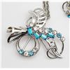 Image 2 : SET! VINTAGE STERLING NECKALCE WITH TOPAZ