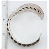 Image 3 : STERLING CUFF WITH BRAIDED DESIEGN
