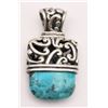 Image 1 : STERLING PENDANT WITH TURQUOISE STONE
