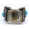 Image 1 : CHUNKY! NAVAJO STERLING WATCH CUFF WITH