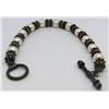 Image 2 : VTG 8.5 INCH STERLING AND PEARL BEADED