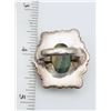 Image 3 : 925 STERLING SOUTHWEST RING w/NATURAL STONE