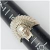 Image 3 : INDIAN CHIEF STERLING RINGS - SIZE 9
