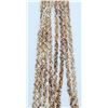 Image 1 : 60" LONG STERLING NECKLACE - TWISTED SERPENTINE