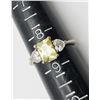 Image 10 : (4) STERLING RINGS with GREEN STONES