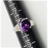 Image 11 : (5) STERLING FASHION RINGS with STONES