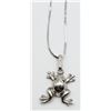 Image 1 : MEXICO 925 MA-168 FROG PENDNAT on CHAIN