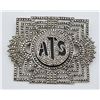 Image 1 : "PRK" STERLING MARCASITE MONOGRAM PIN