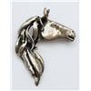Image 1 : HORSE DESIGN STERLING PIN / PENDANT
