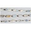 Image 1 : (3) PASTEL STERLING BRACELETS