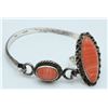 Image 1 : PINK/WHITE AGATE STERLING SET