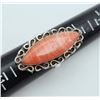 Image 6 : PINK/WHITE AGATE STERLING SET
