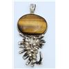 Image 1 : TIGER STONE STERLING PENDANT
