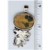 Image 2 : TIGER STONE STERLING PENDANT
