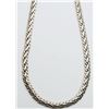 Image 1 : 24" BYZANTINE STERLING SOLID NECKLACE