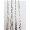 Image 2 : 26" NECKLACE & (2) 8" BRACELETS 925 LOT
