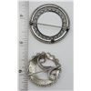 Image 2 : RAINBOW STERLING PIN & CIRCULAR PIN