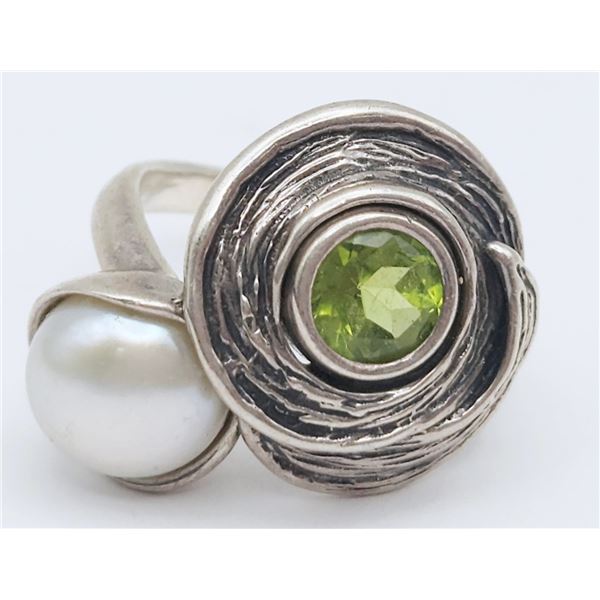 HAGIT GORALI STERLING RING - STAMPED PIECE