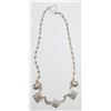 Image 2 : TRIBAL STERLING NECKLACE 18" LONG